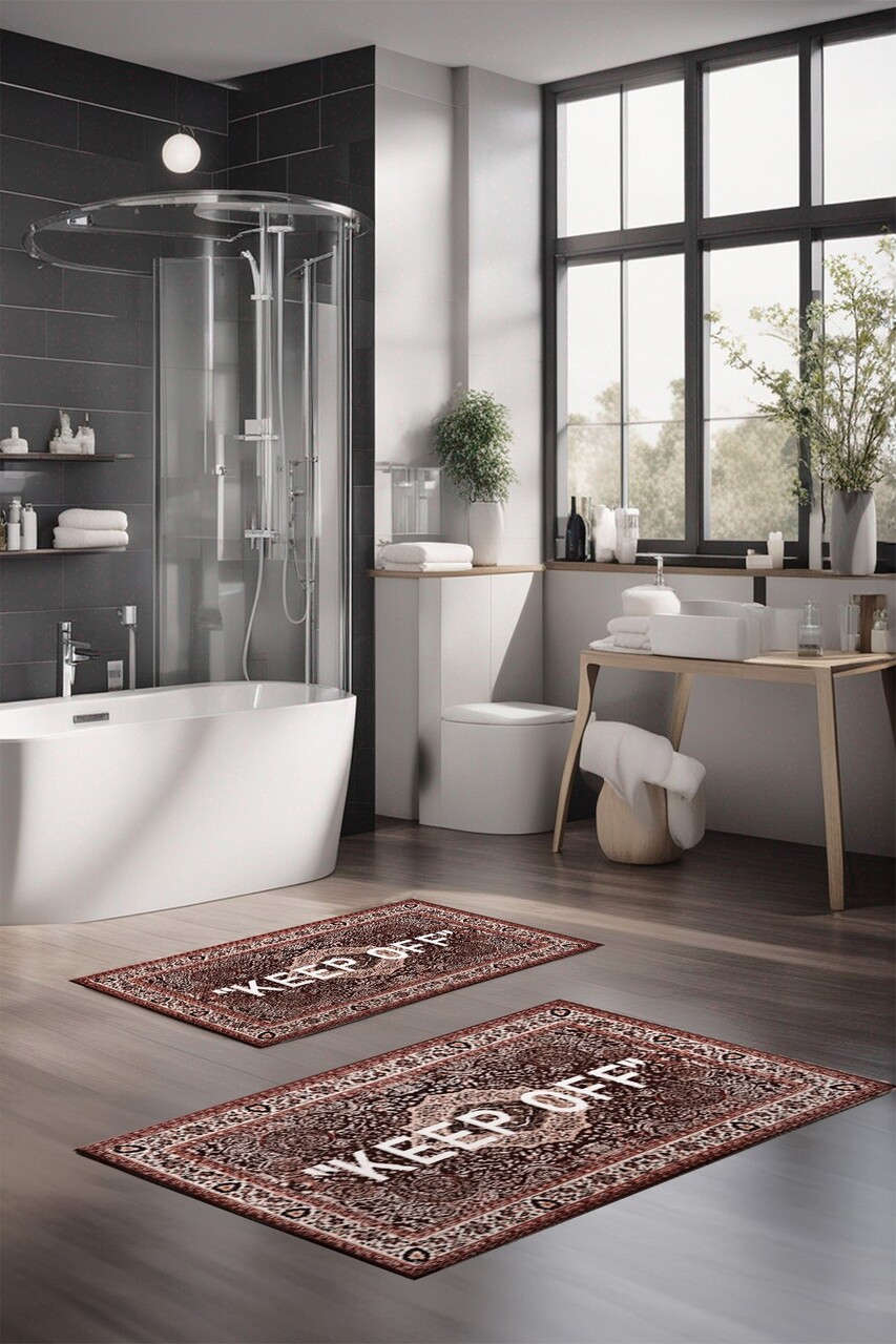 Set covorase de baie, L'essentiel Maison, CT-5426, Multicolor - imagine 3